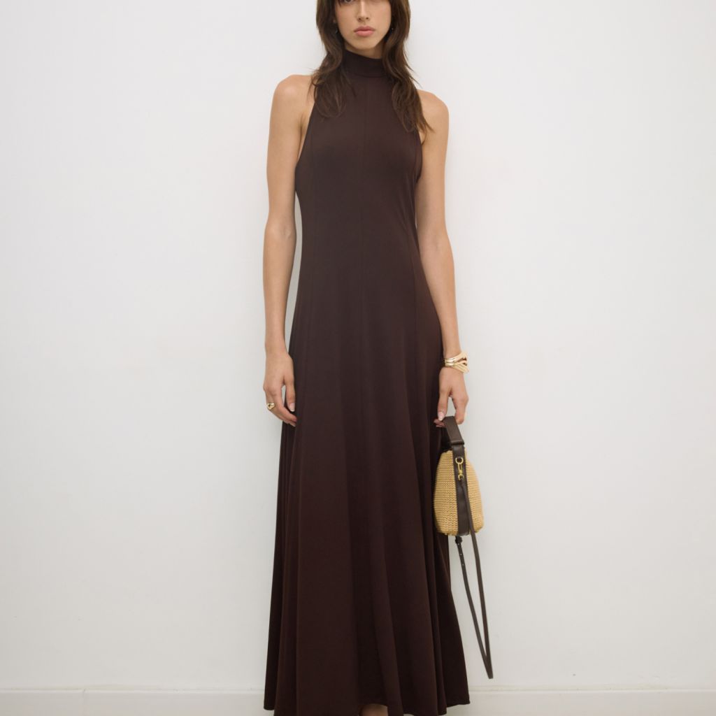Open-Back Maxi Dress