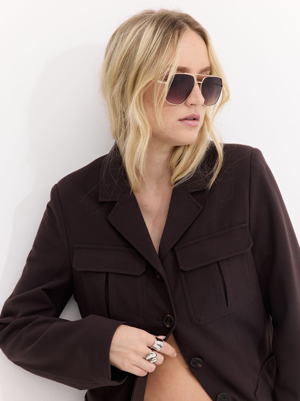 ז׳קט עם כיסים