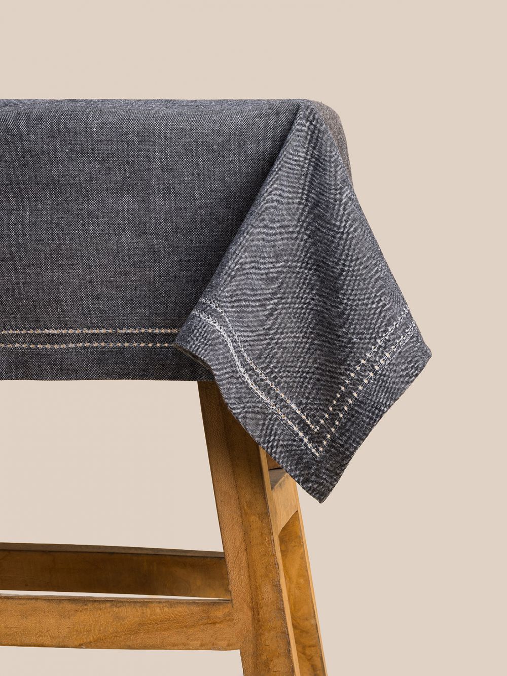 מפת שולחן עם תפר כפול 150x250cm