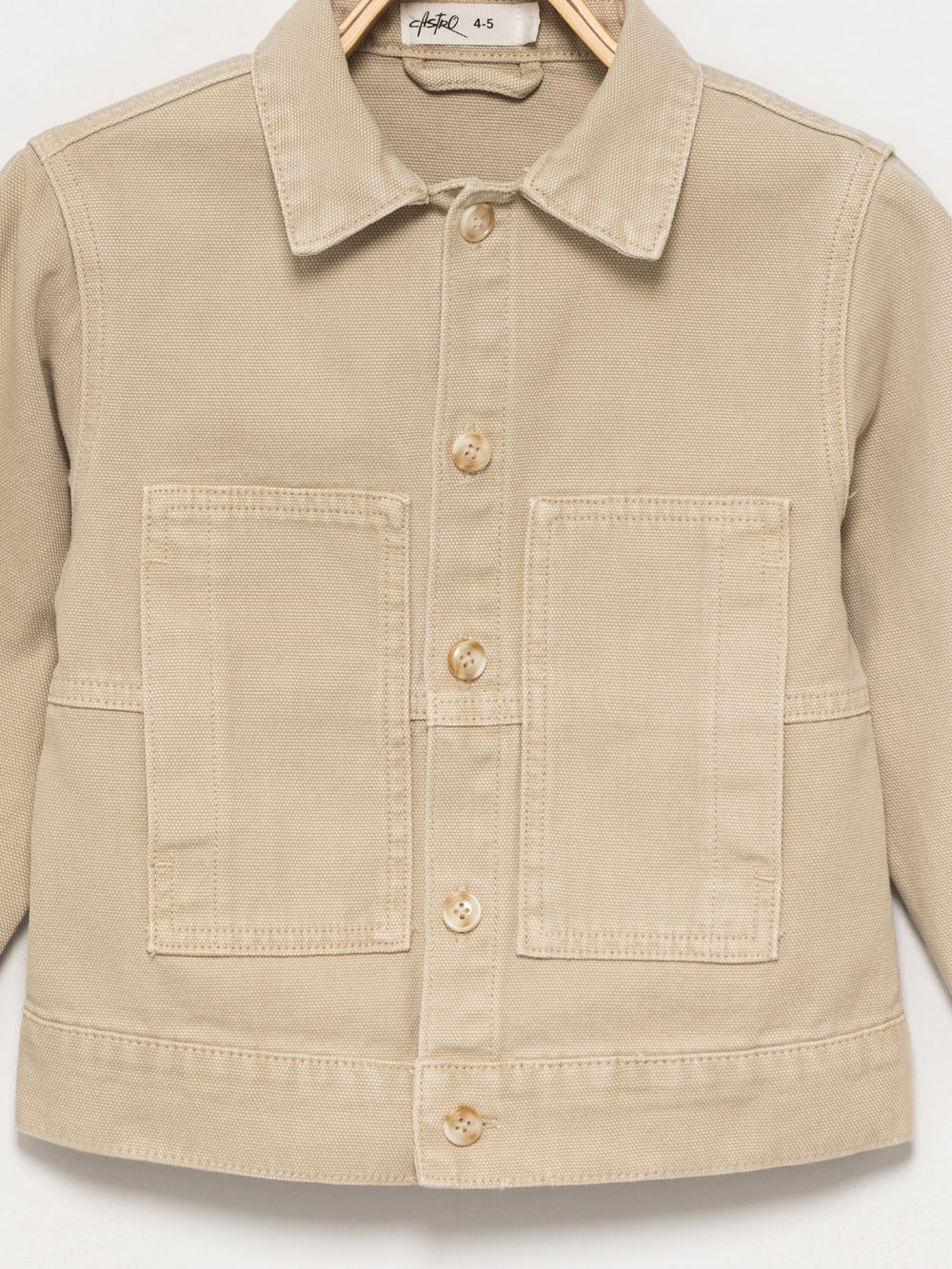 ג’קט שטוף עם כיסים