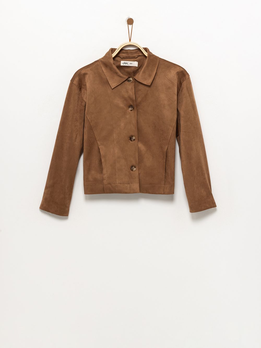 ג׳קט דמוי זמש