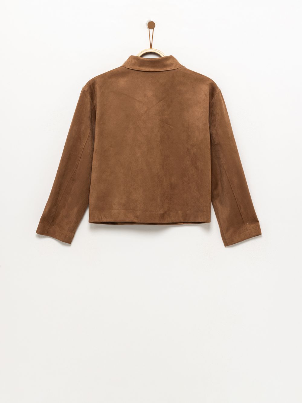 ג׳קט דמוי זמש