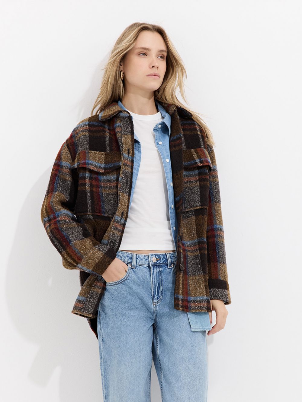 אובר שירט משבצות