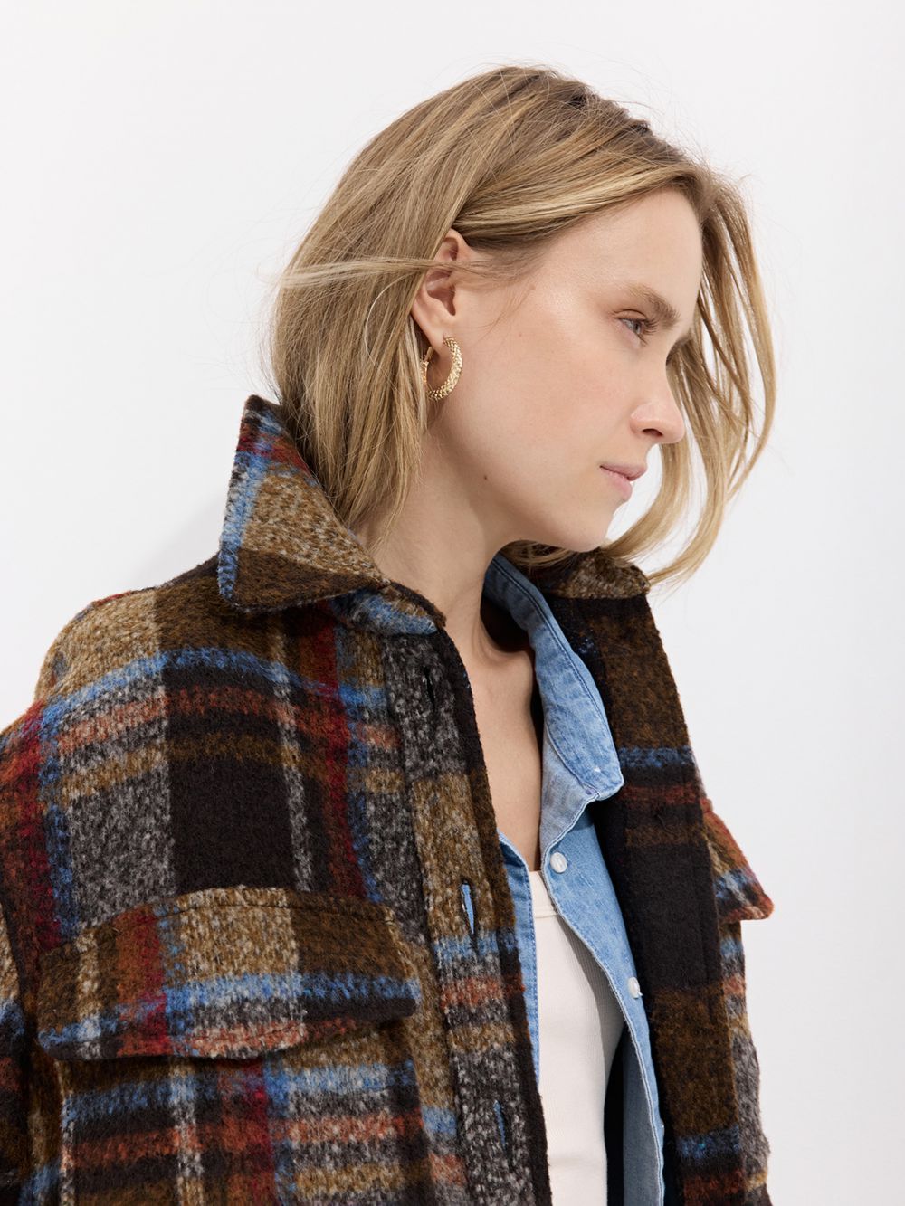 אובר שירט משבצות