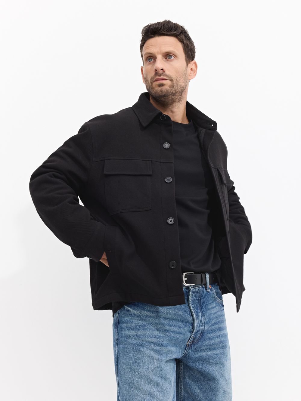 ג׳קט מבד טקסטורה