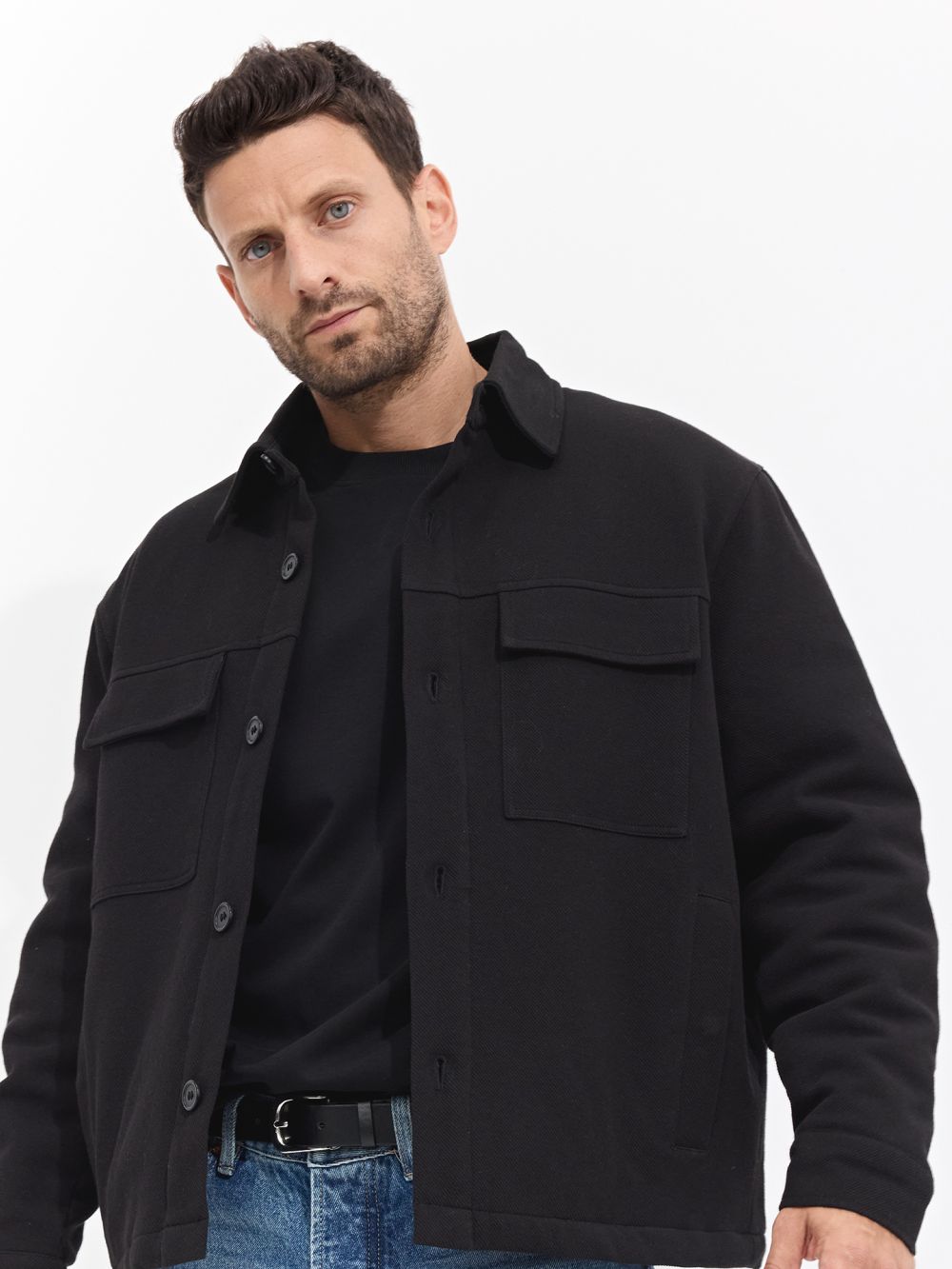 ג׳קט מבד טקסטורה