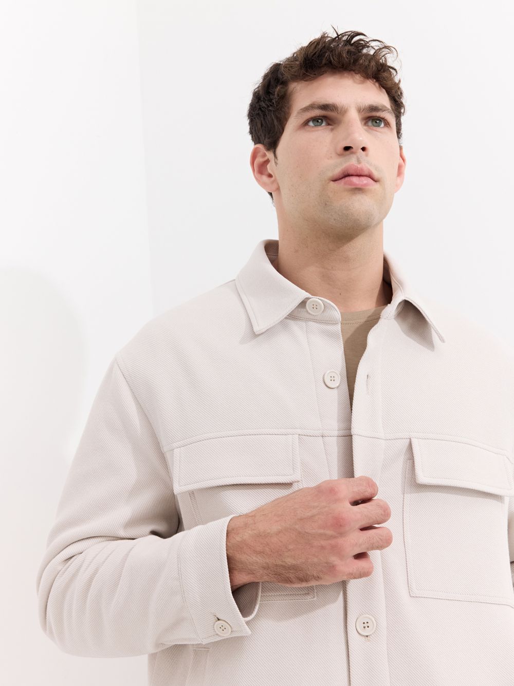 ג׳קט מבד טקסטורה