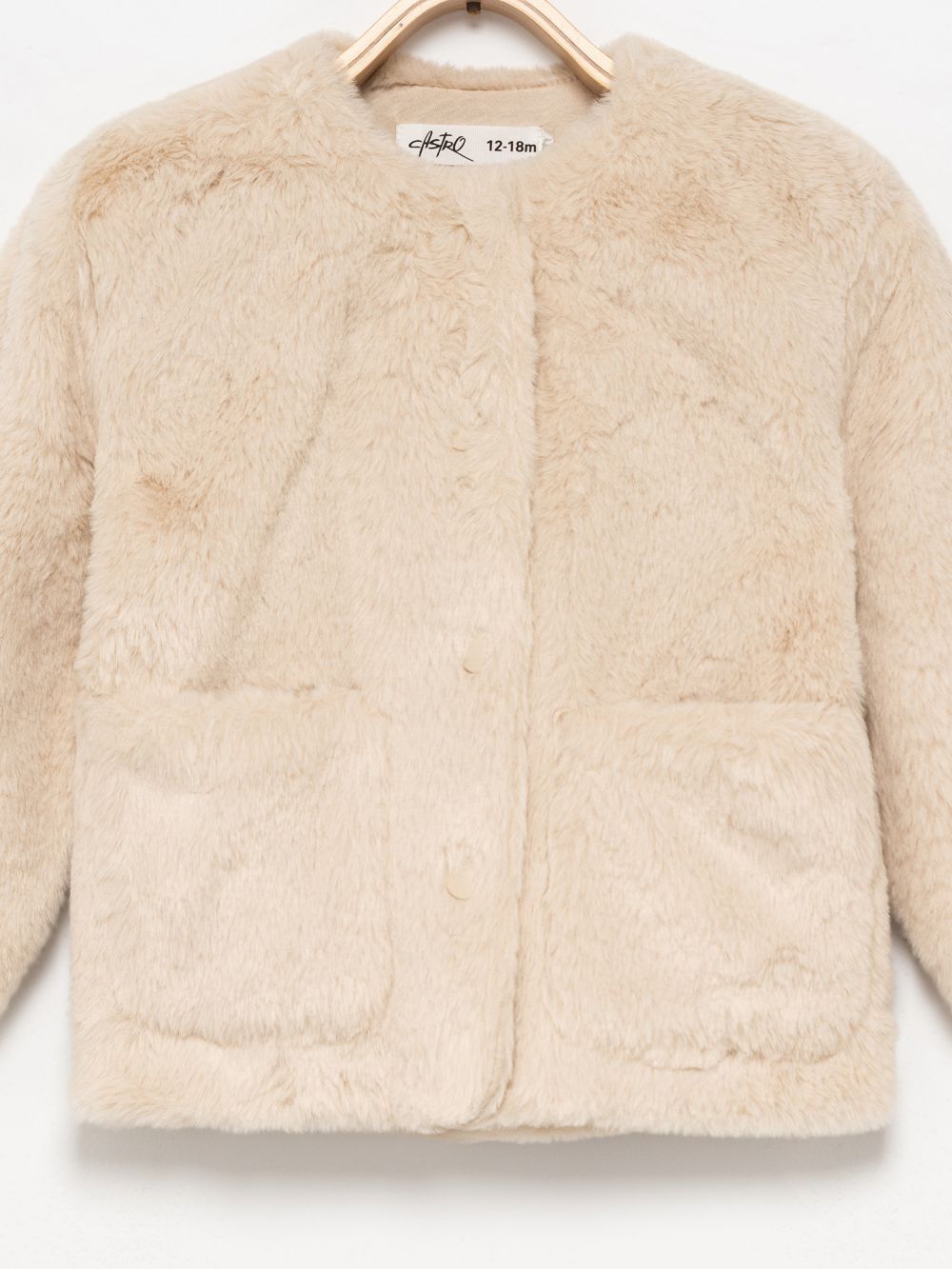 מעיל דמוי פרווה