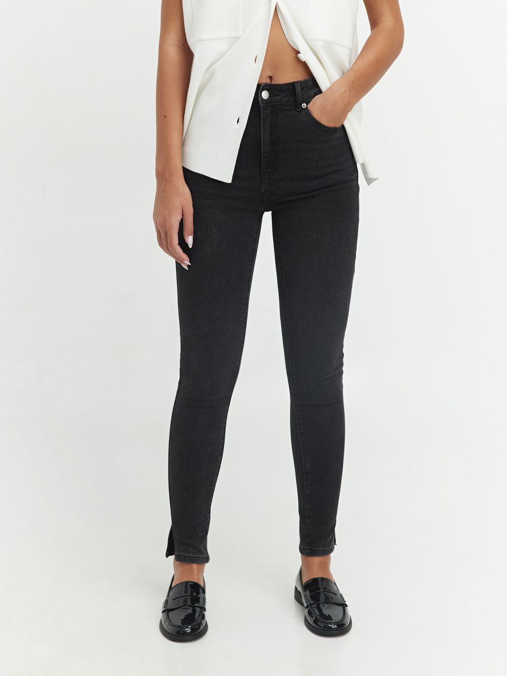 ג׳ינס SKINNY-HIGH WAIST