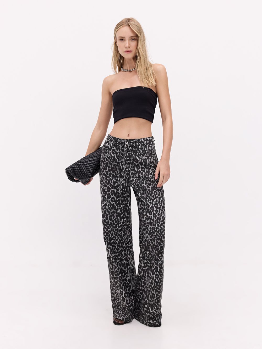 ג’ינס מנומר WIDE LEG