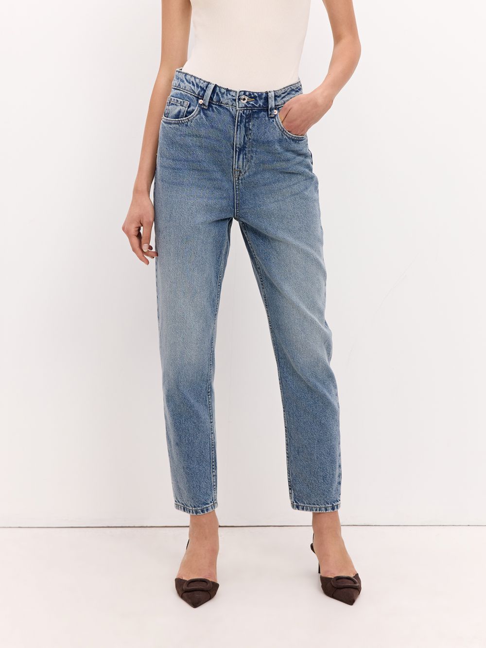 ג׳ינס MOM קלאסי