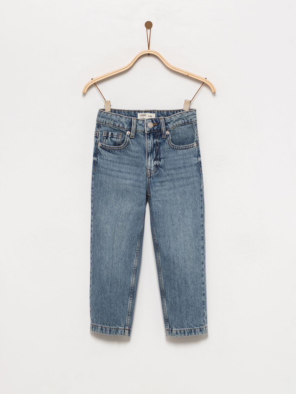 ג׳ינס כחול dad fit