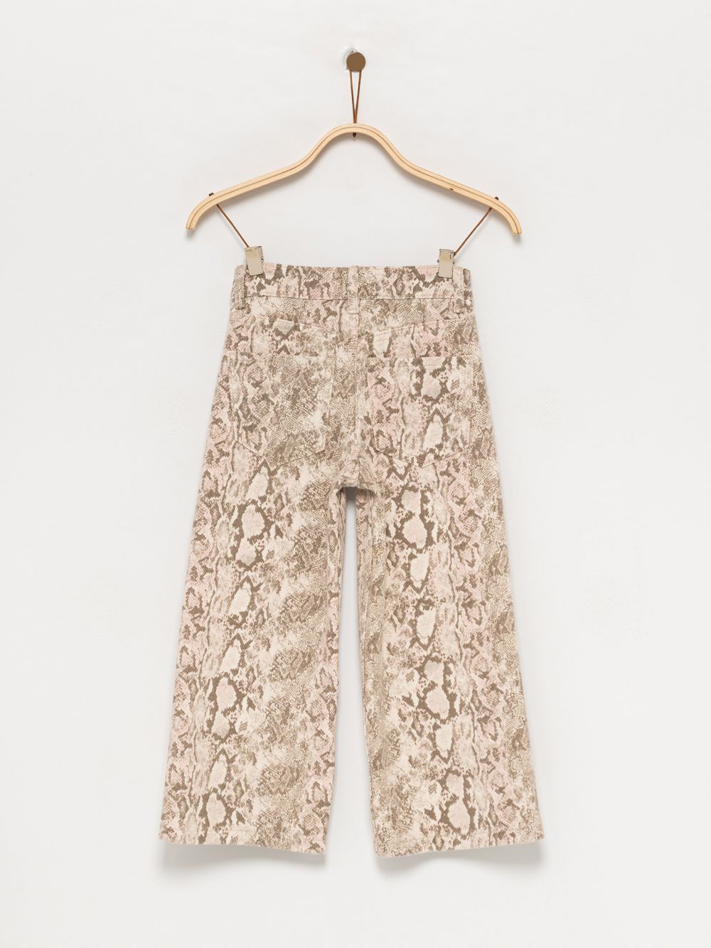 מכנסיים דפוס נחש