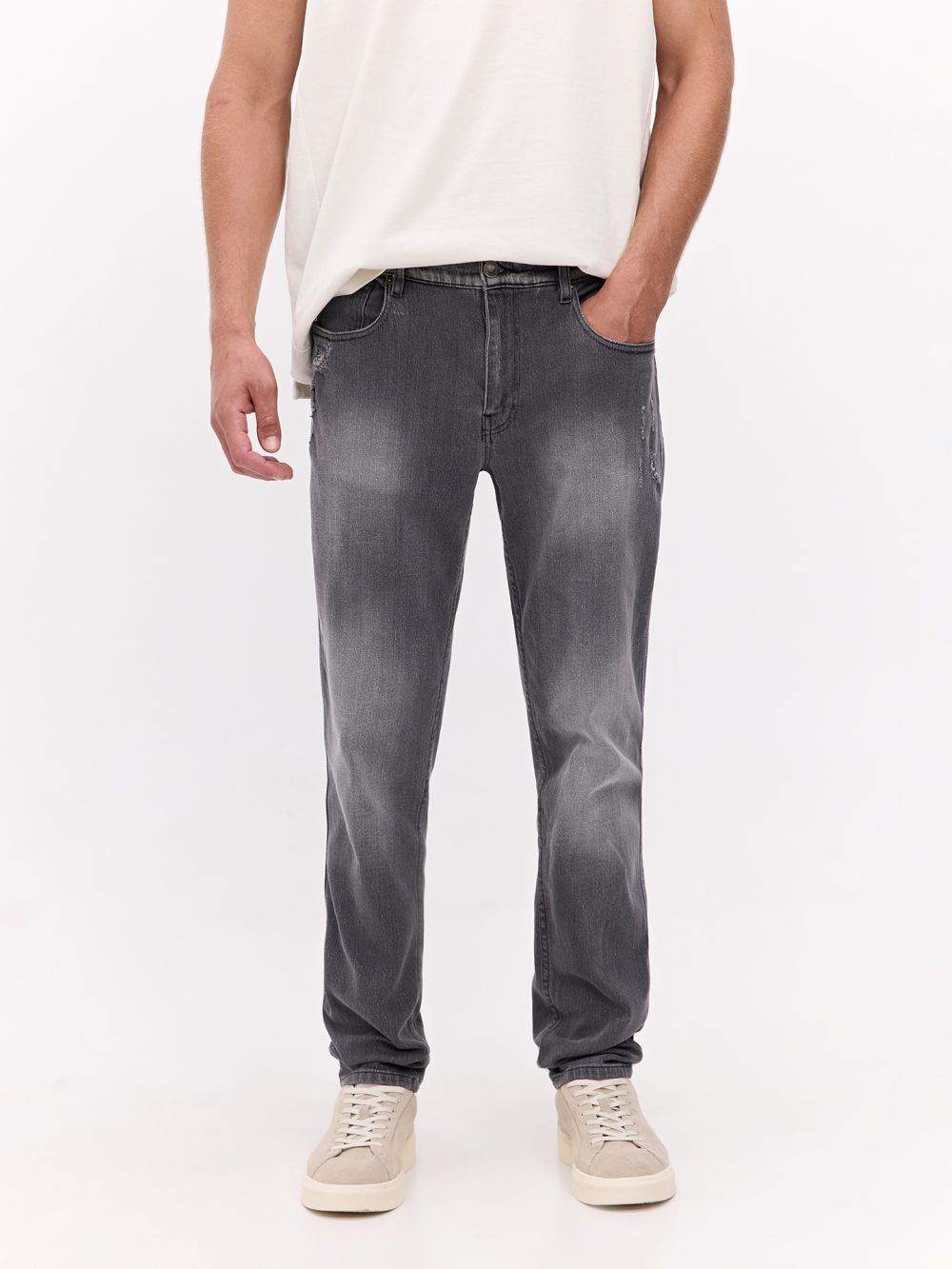 ג’ינס SLIM משופשף