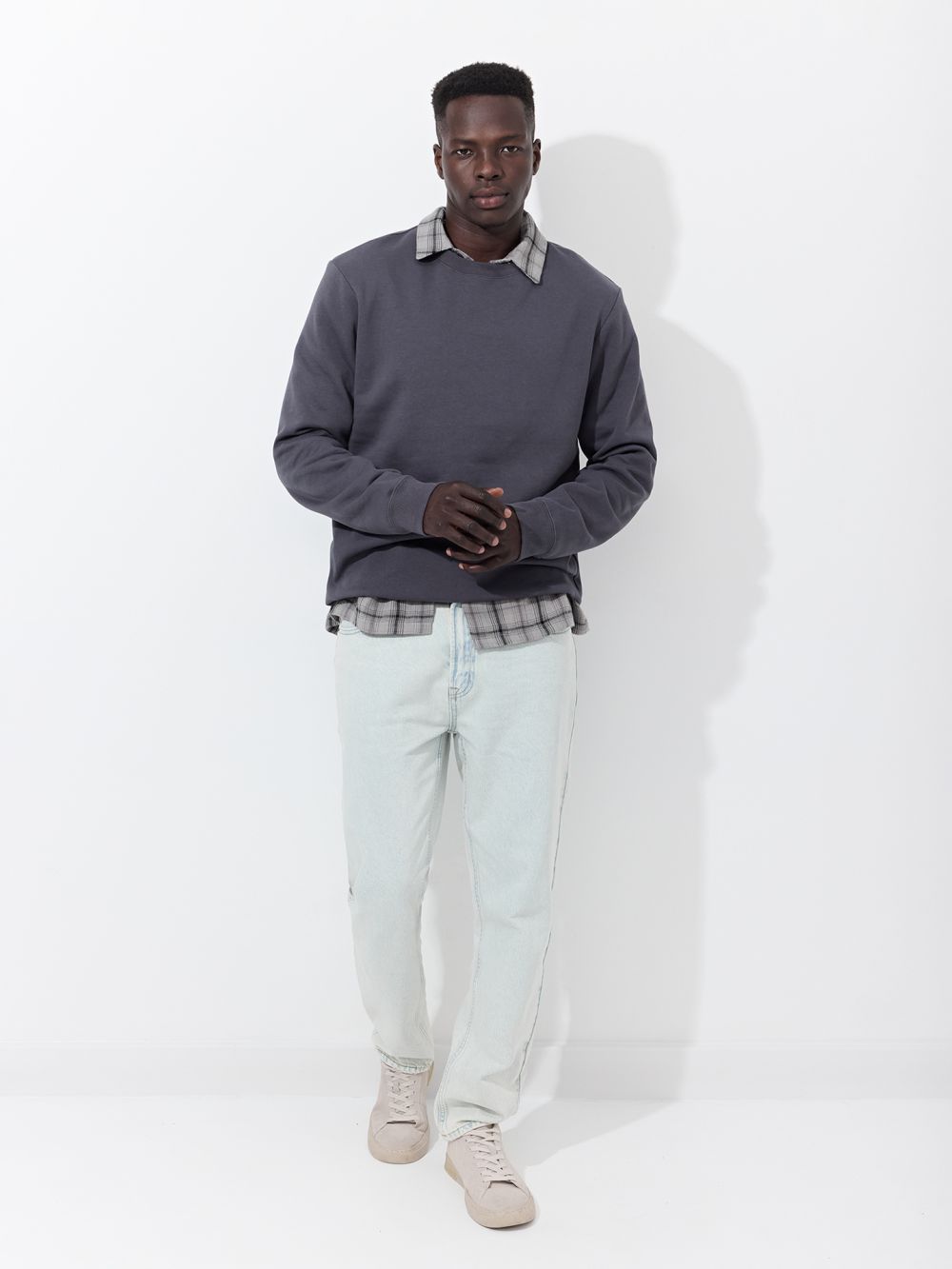 ג׳ינס בגזרת straight vintage