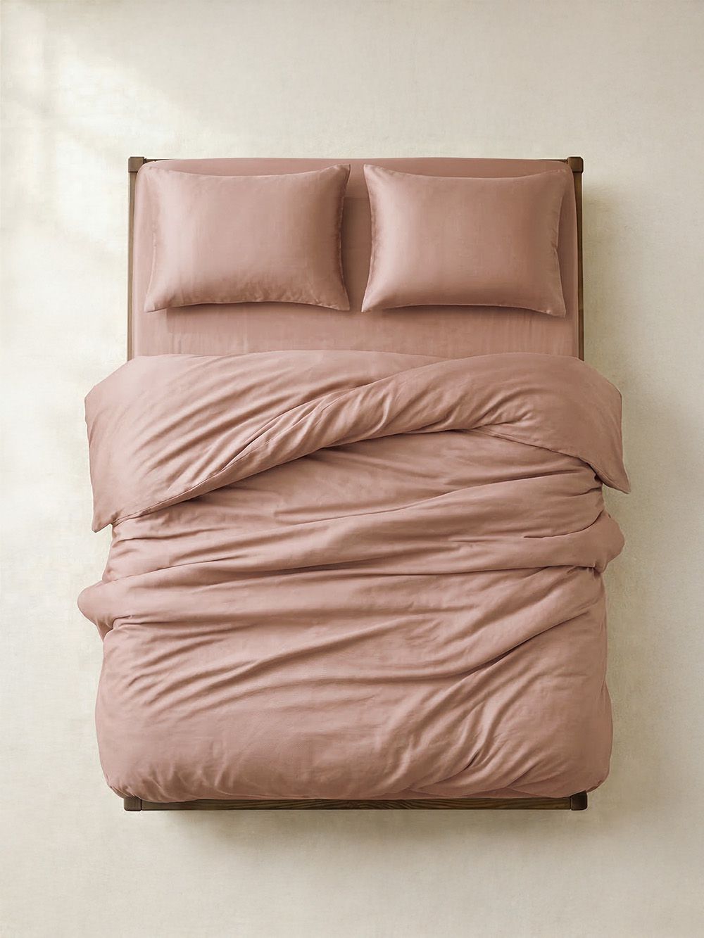 ציפה זוגית סאטן 220X200CM 300TC