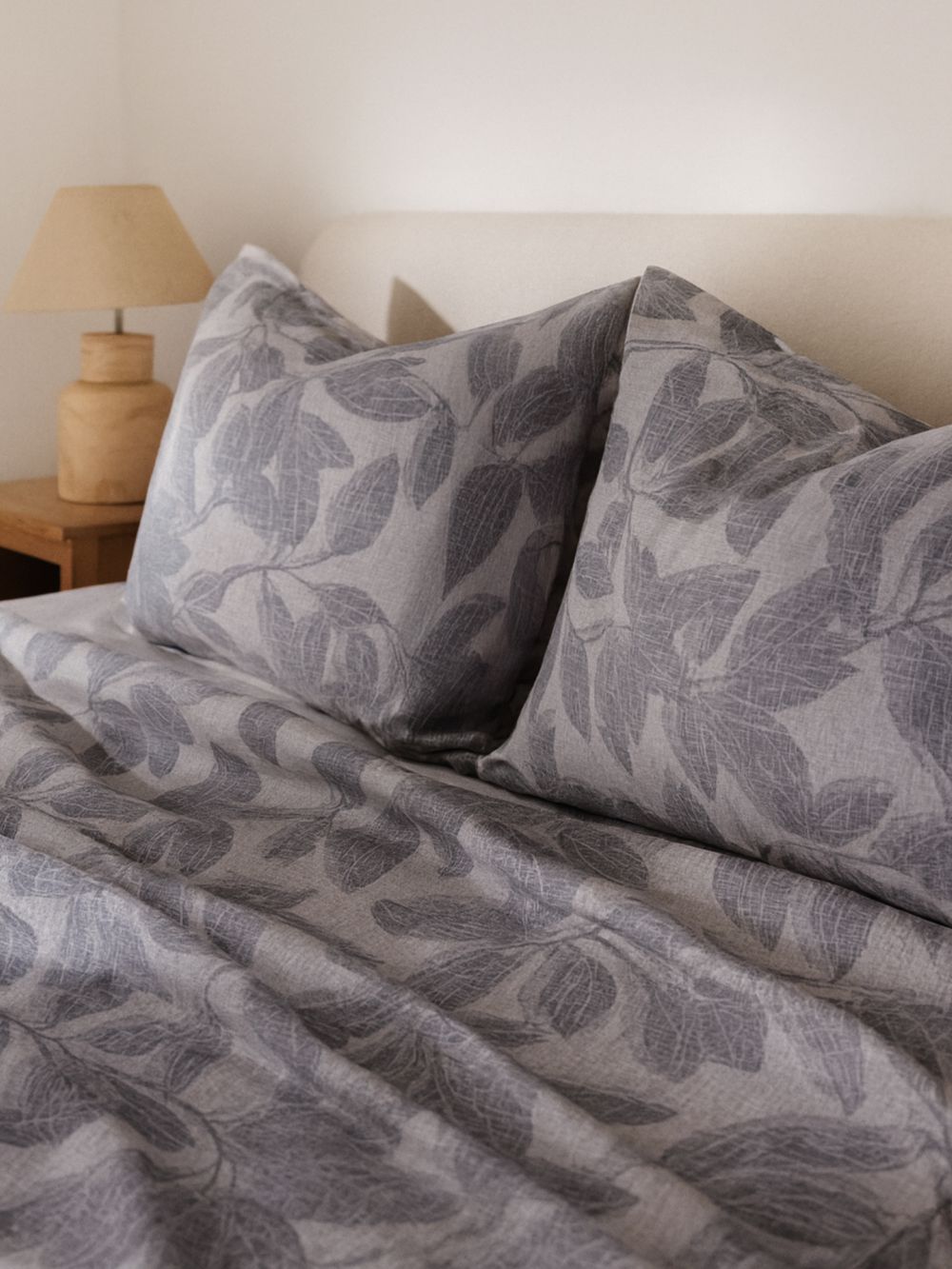 ציפית עלים אפורים 50X70CM 220TC