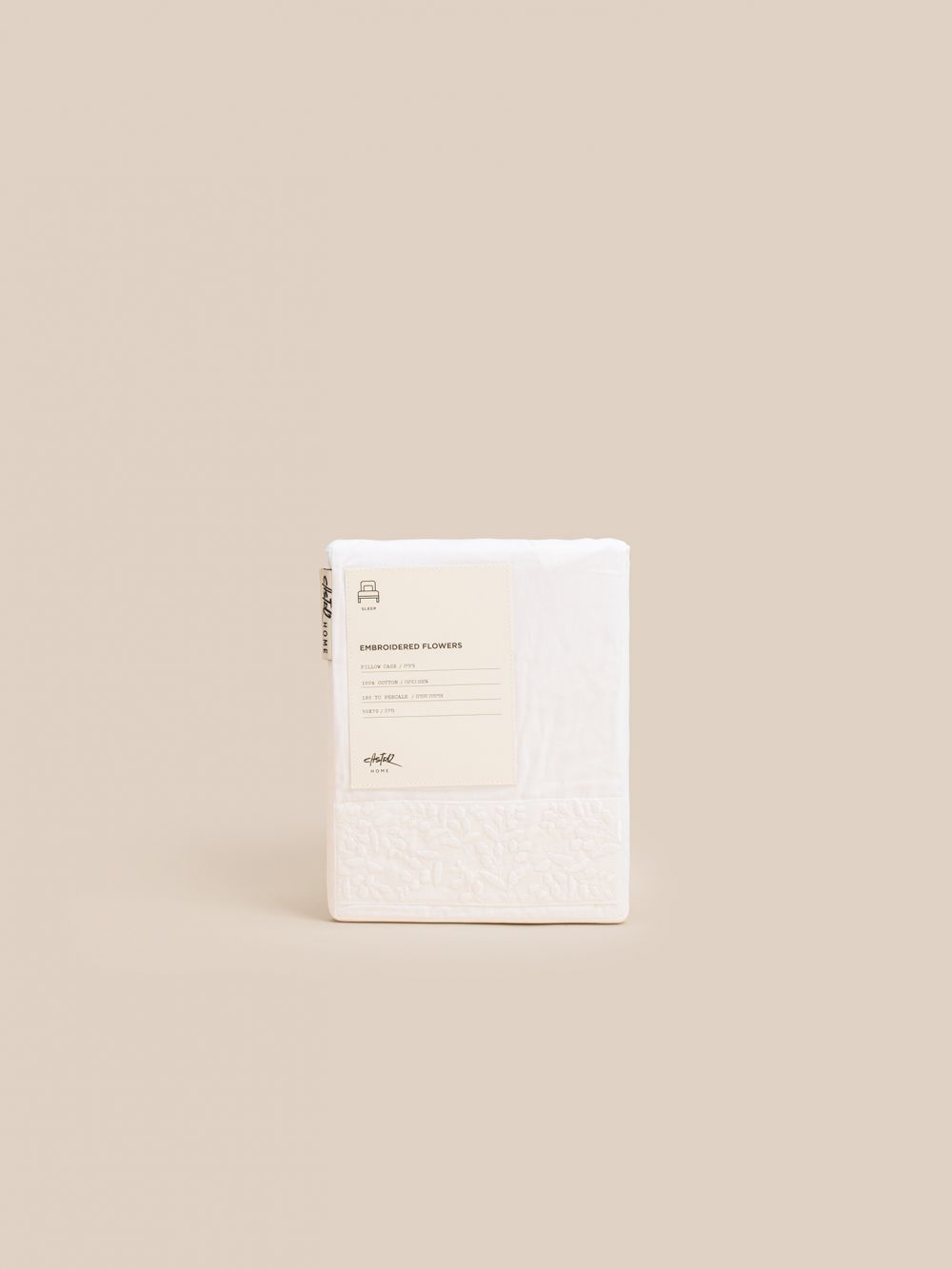 ציפית פרחים רקומים 50X70CM ס״מ 180TC