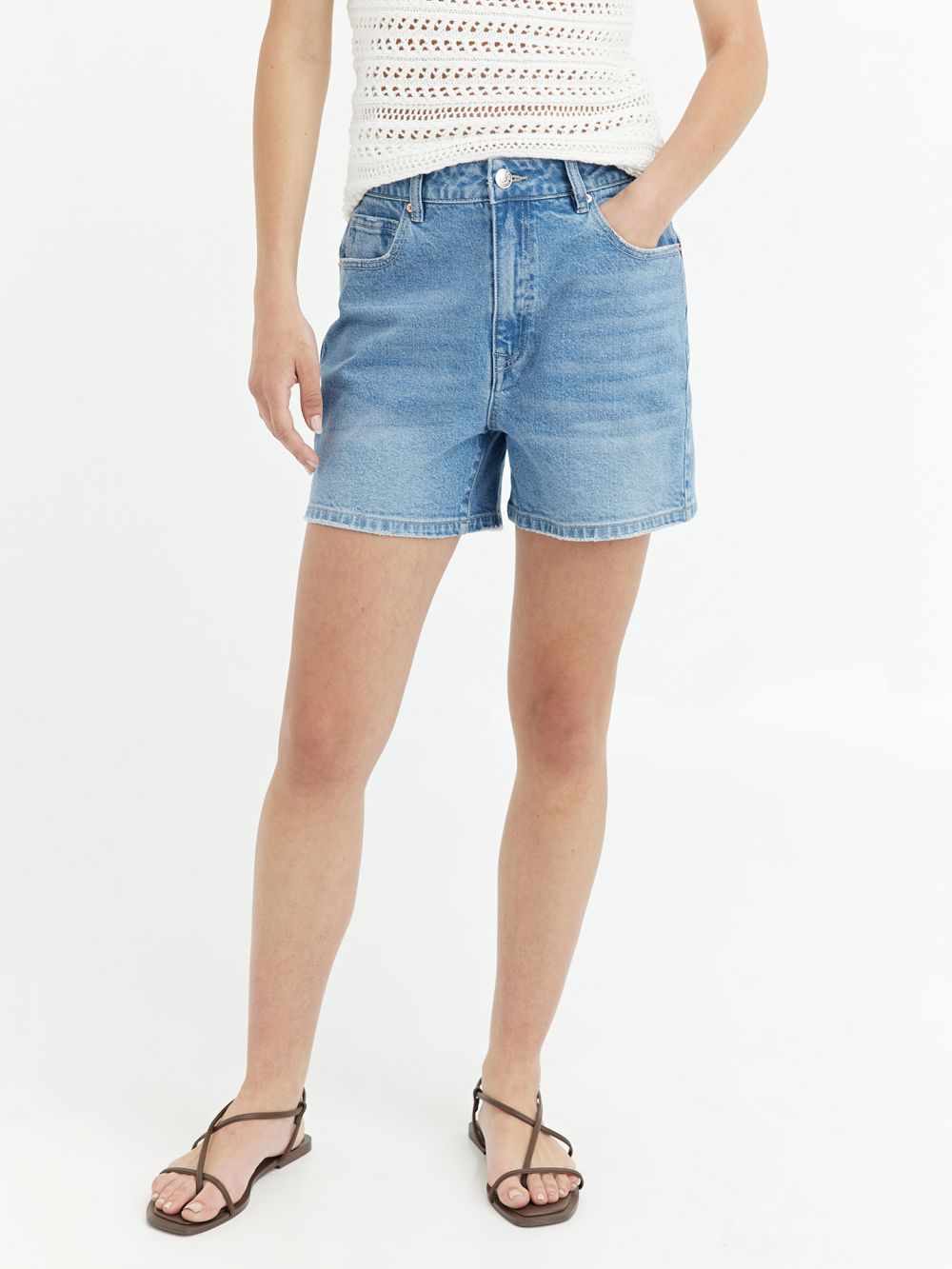 ג’ינס MOM קצר