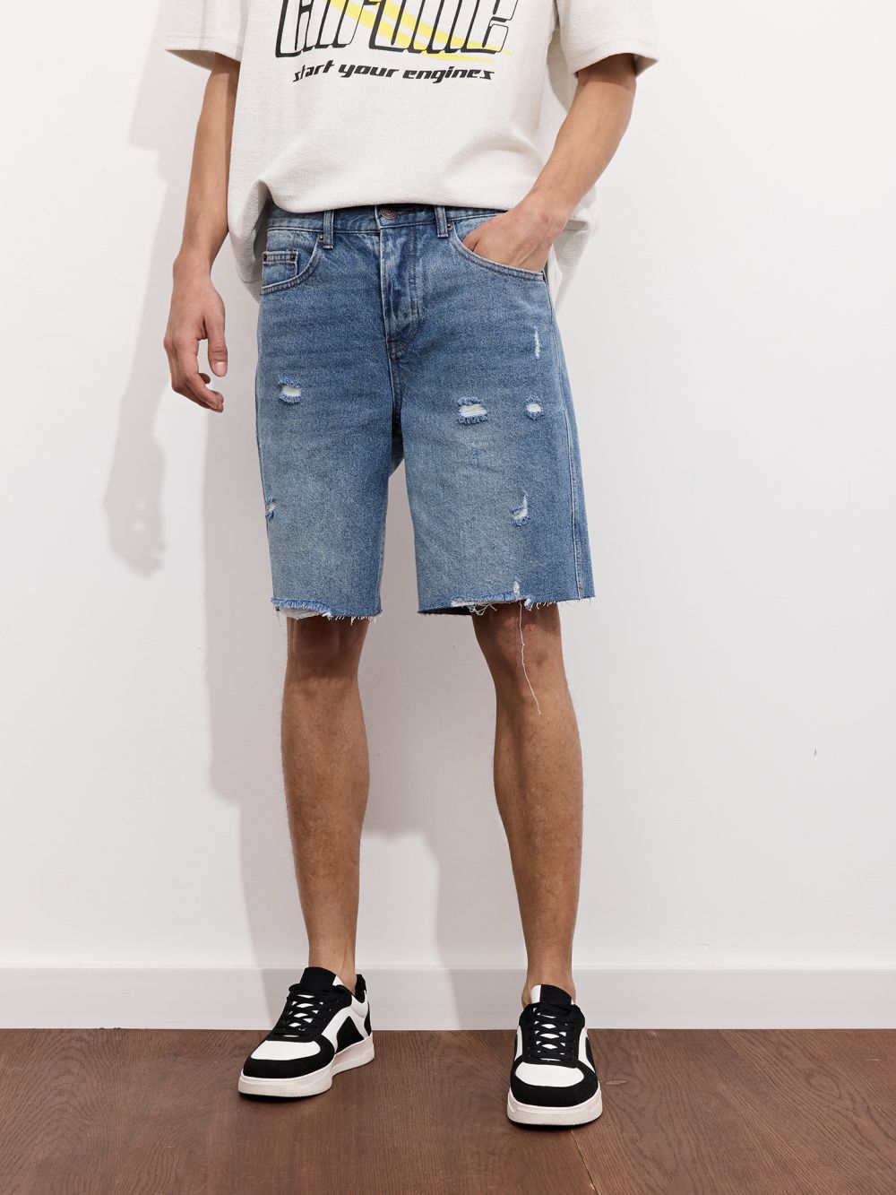 מכנס ג׳ינס ברמודה