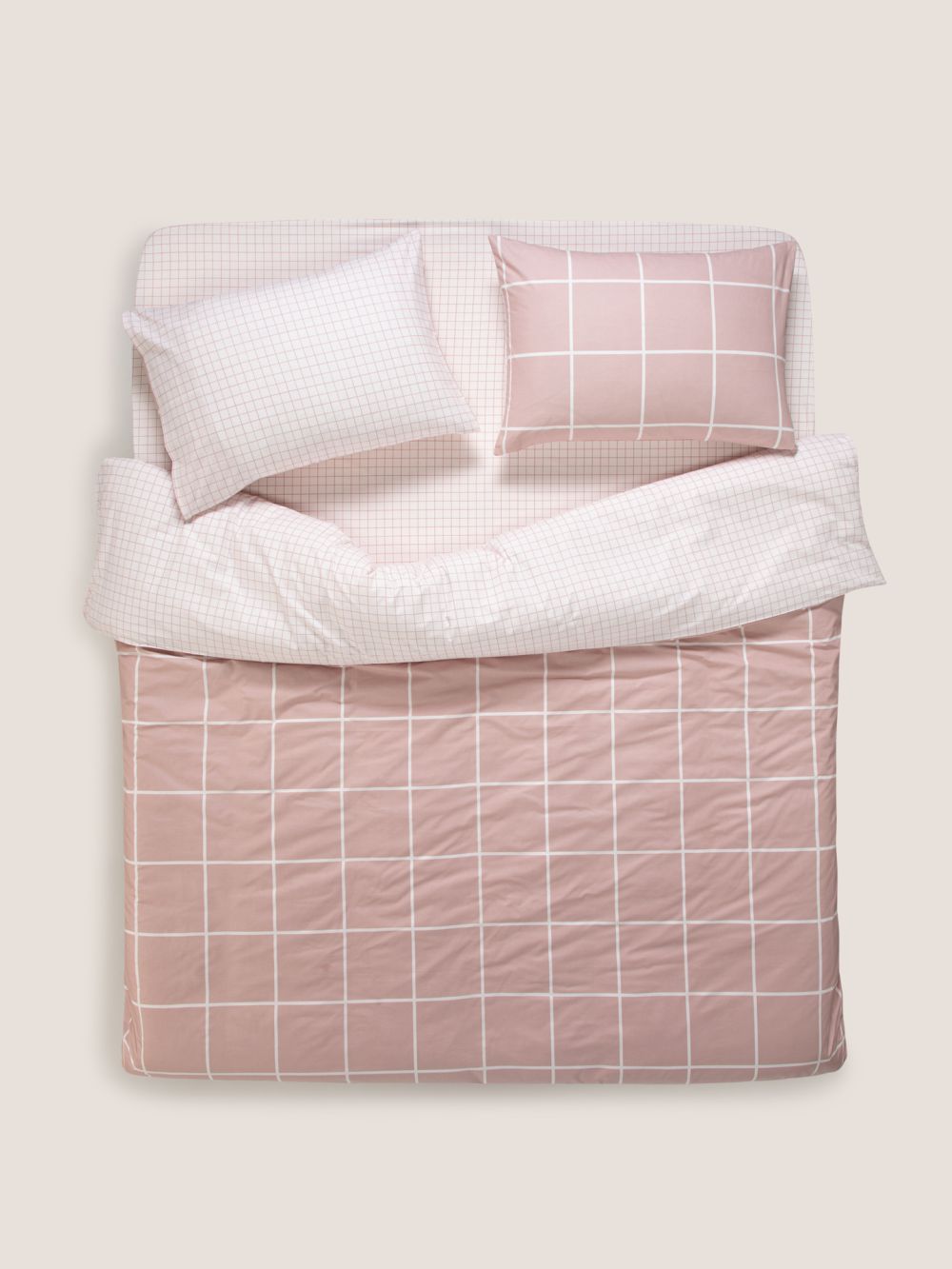 סט מצעים משבצות SQUARE