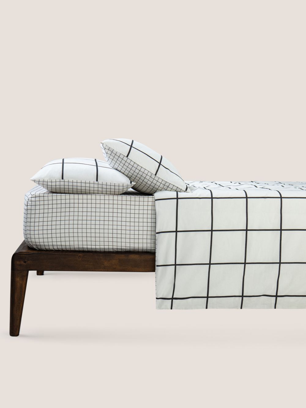 סט מצעים משבצות SQUARE