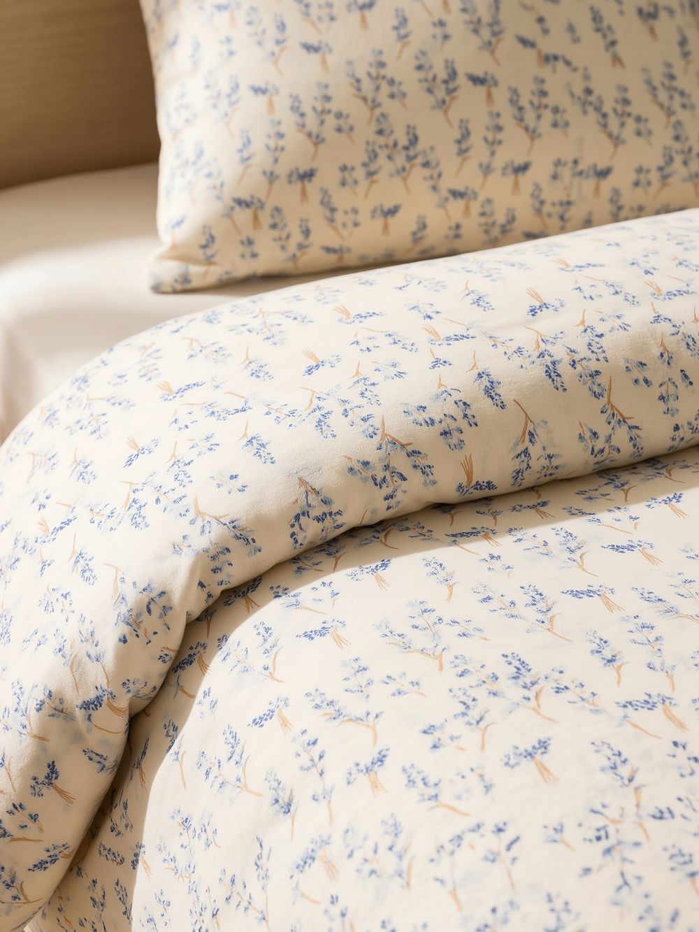 סט מצעים גרסי פרחים – יחיד 90x200 ס”מ