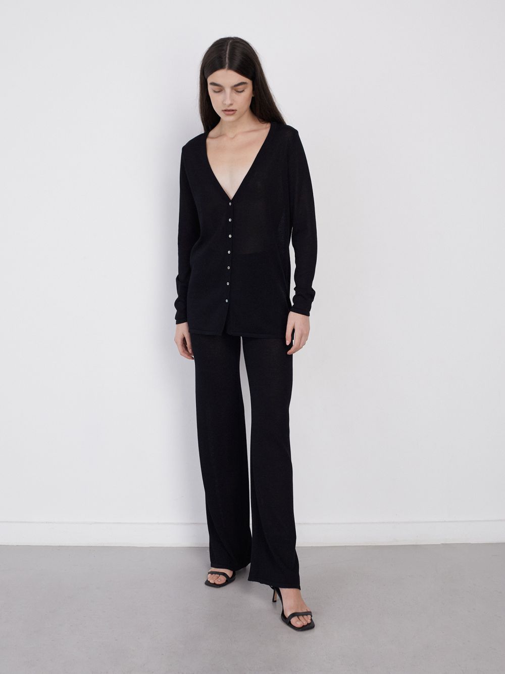 מכנסיים סרוגים