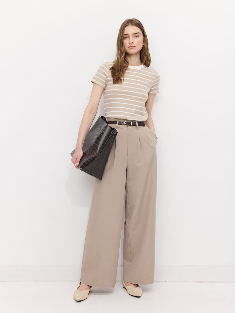 מכנסי קפלים מחוייטים