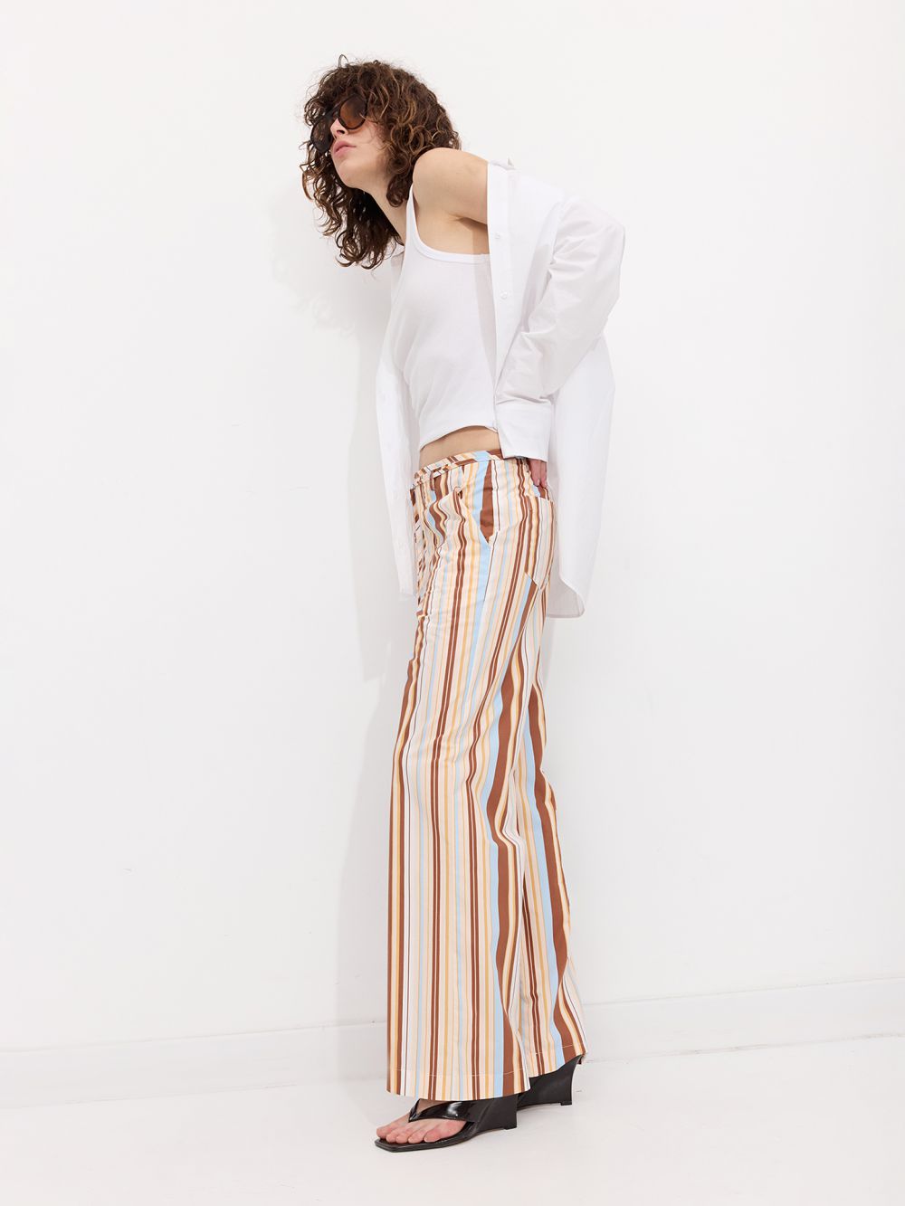 מכנסי פסים ארוכים