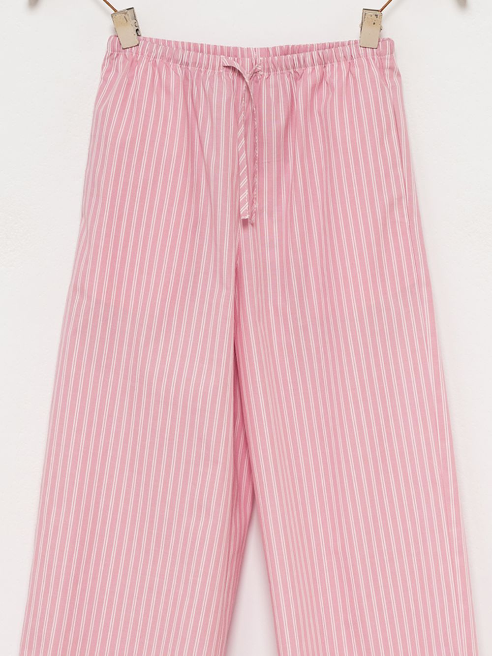 מכנסי אריג פסים