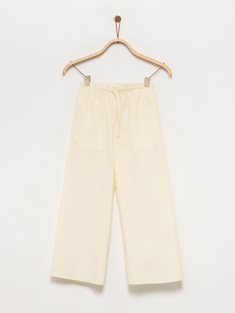 מכנסי אריג פסים