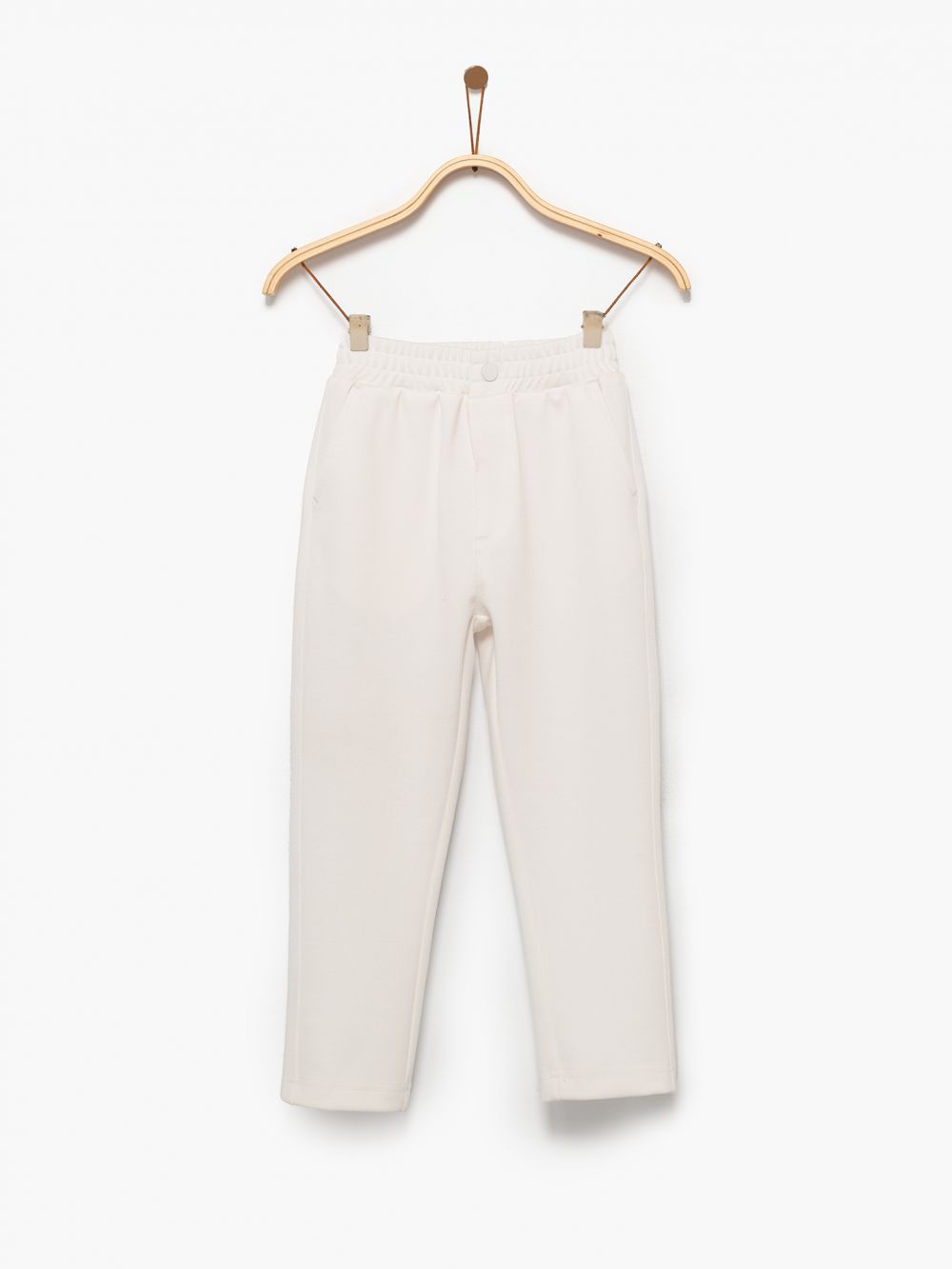 מכנסיים מבד טקסטורה