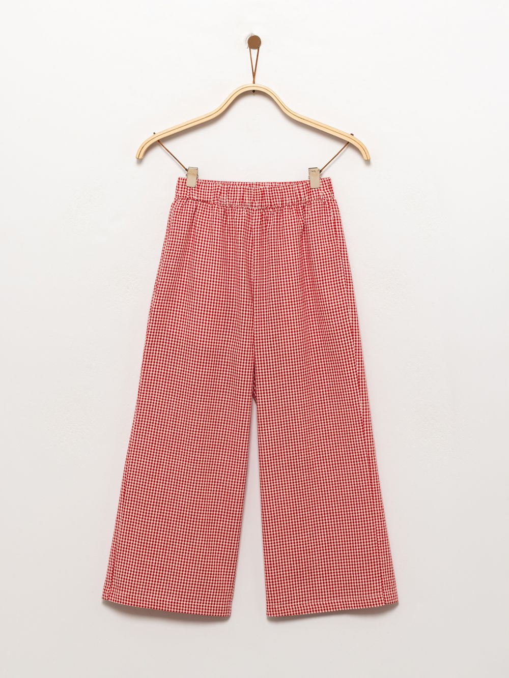 מכנסיים בד טקסטורה