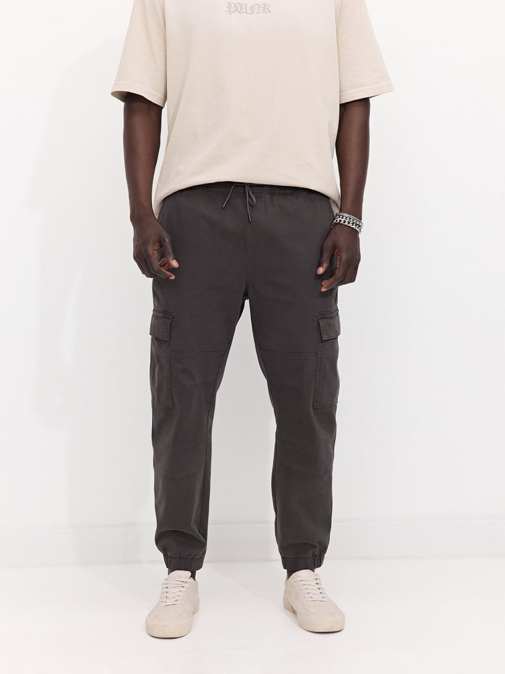 מכנסי JOGGER ארוגים