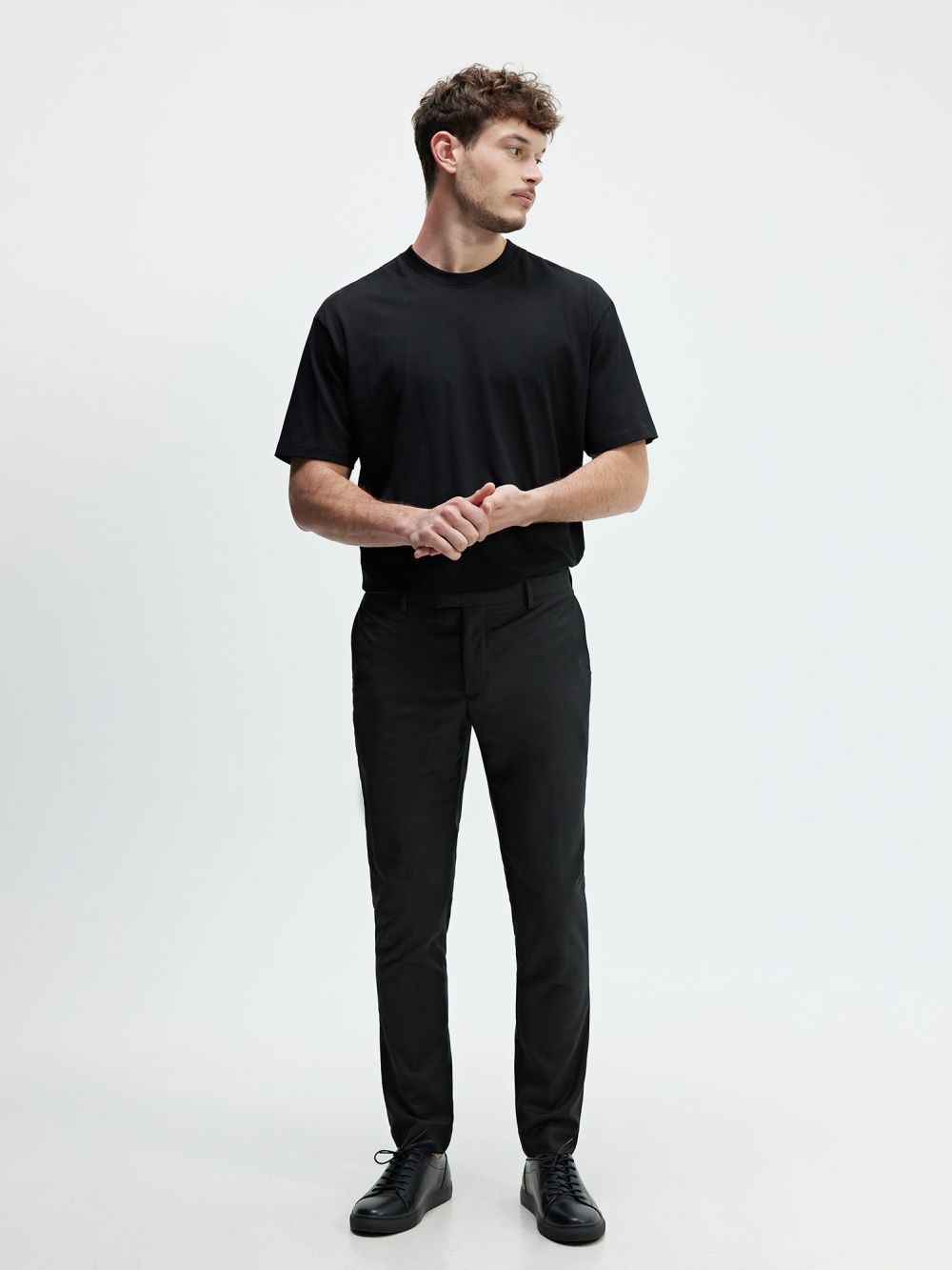 מכנסי Super Slim מחויטים