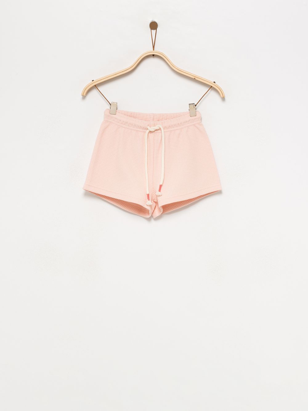 מכנסי שורט וופל