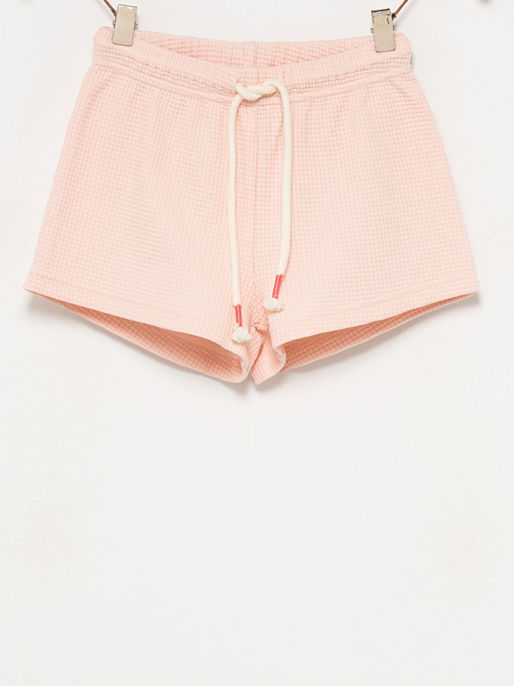 מכנסי שורט וופל