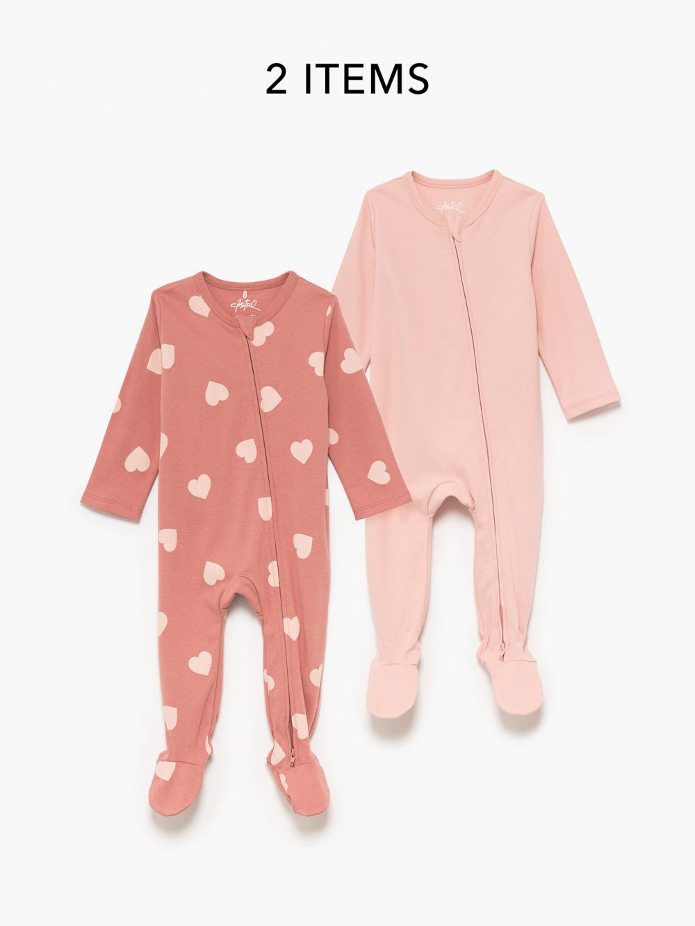 מארז 2 אוברולים NB-24M