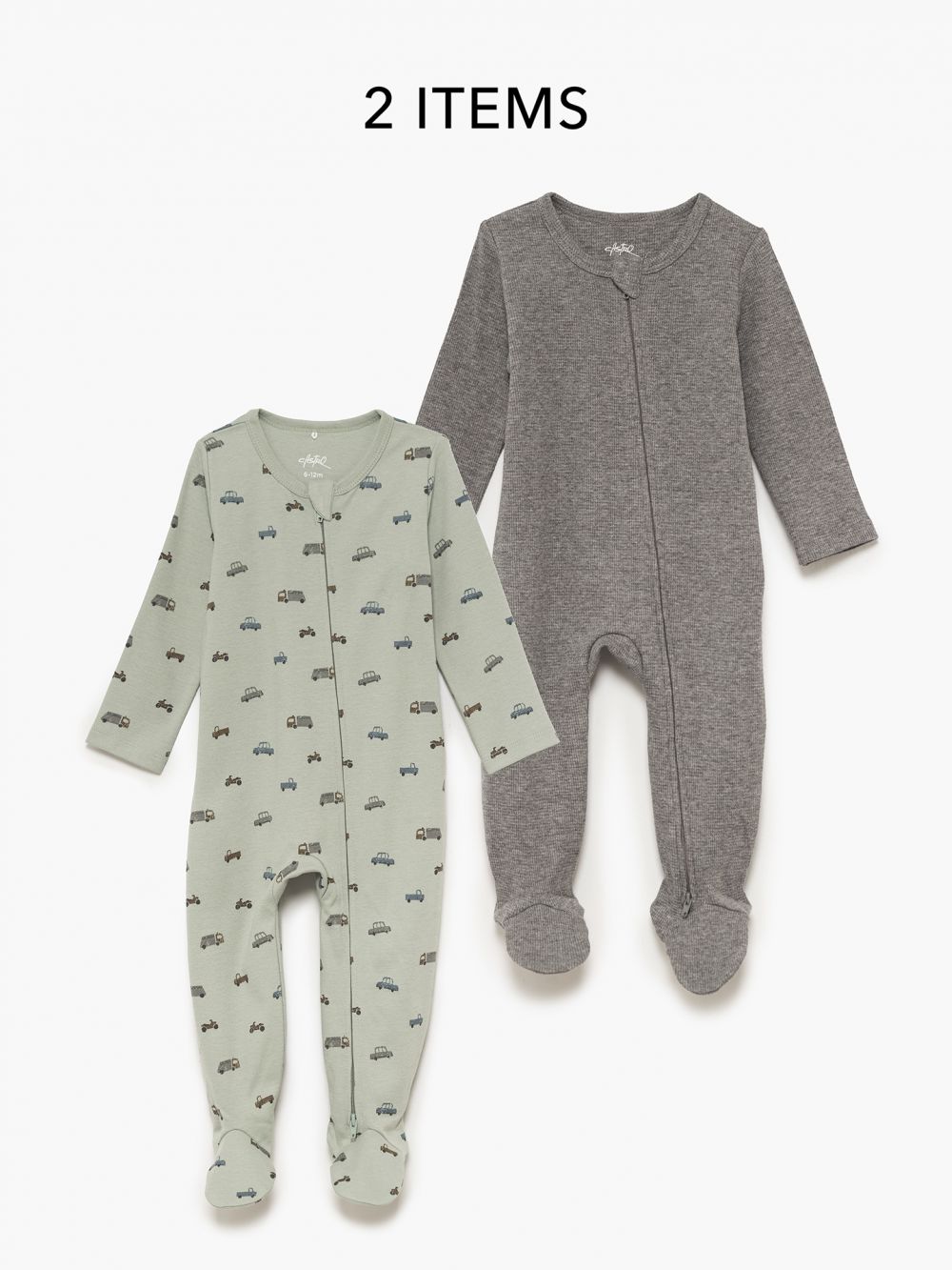 מארז 2 אוברולים NB-24M