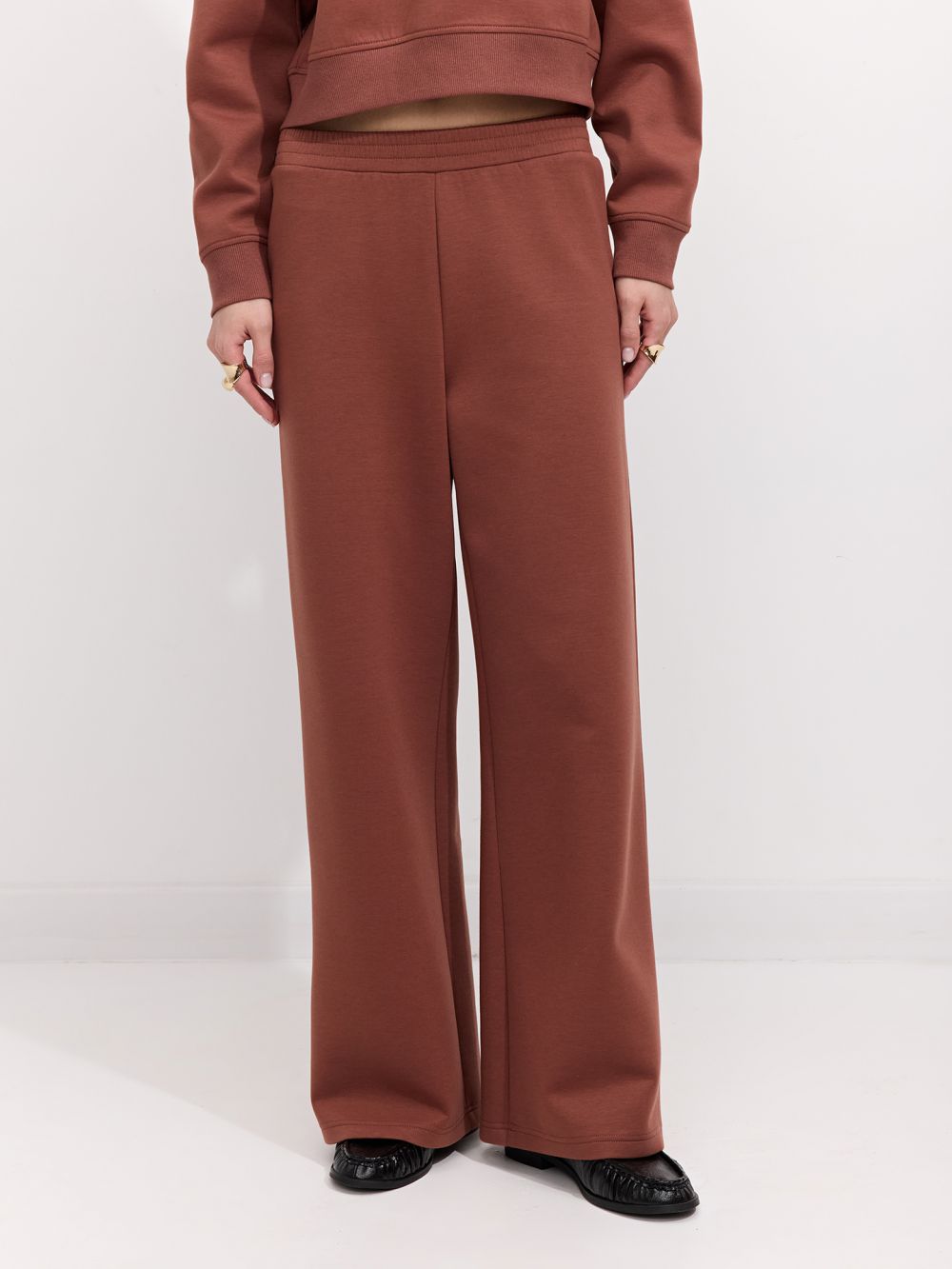מכנסי פוטר WIDE-LEG