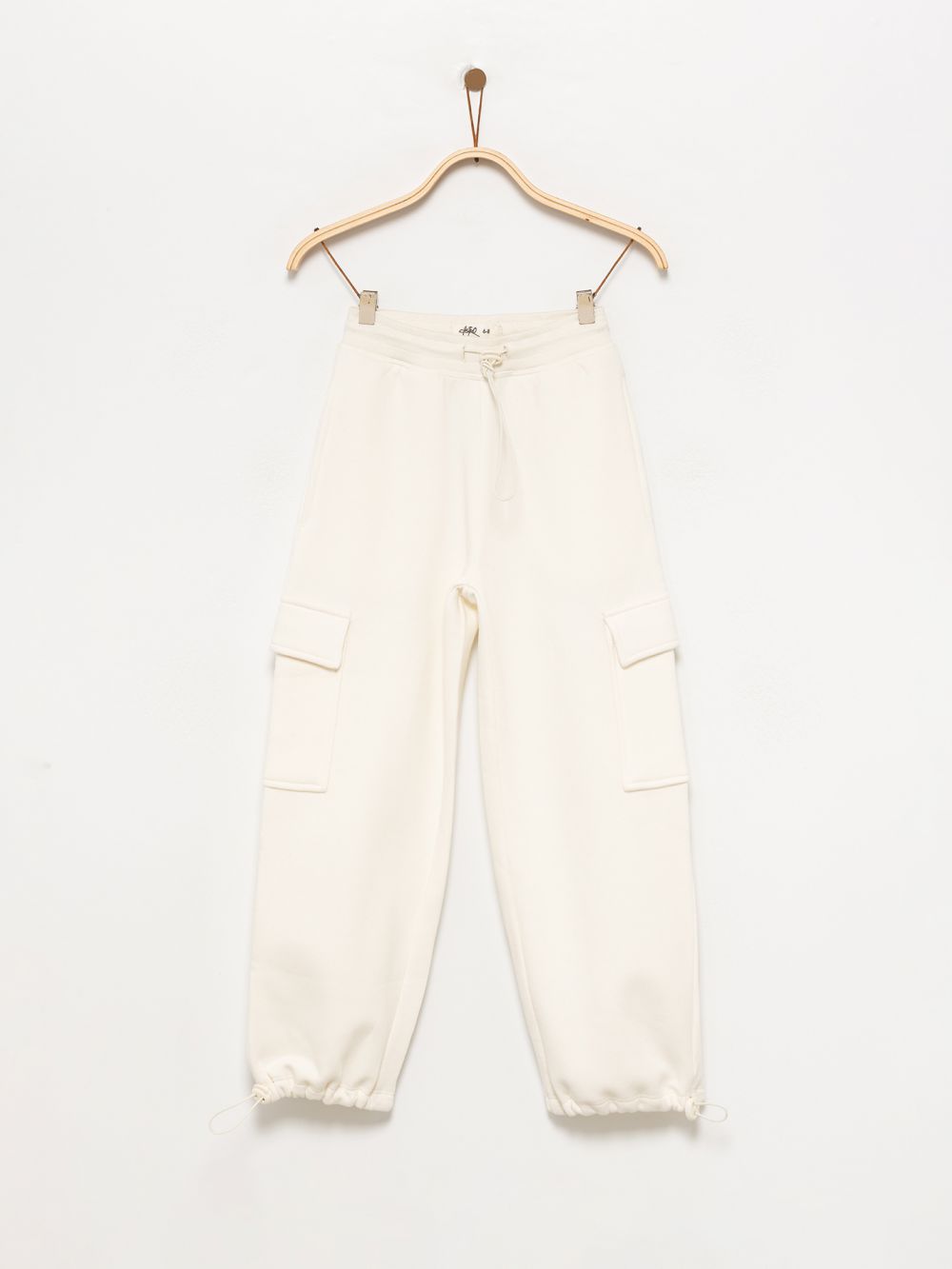 מכנסי פוטר עם גומי במכפלת