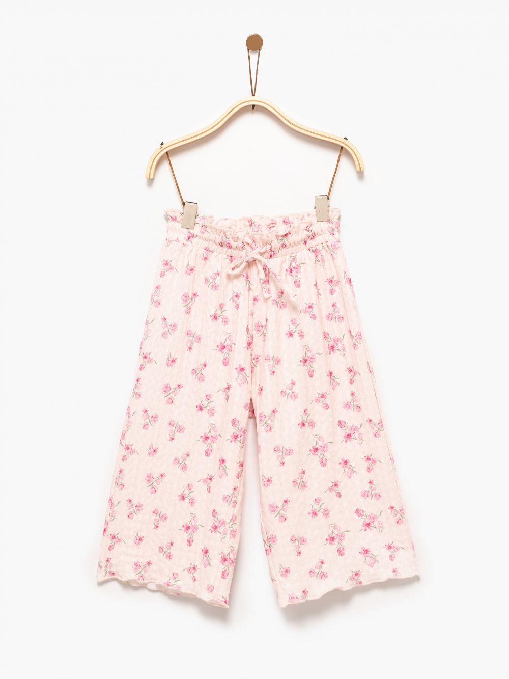 מכנסי טקסטורה מודפסים