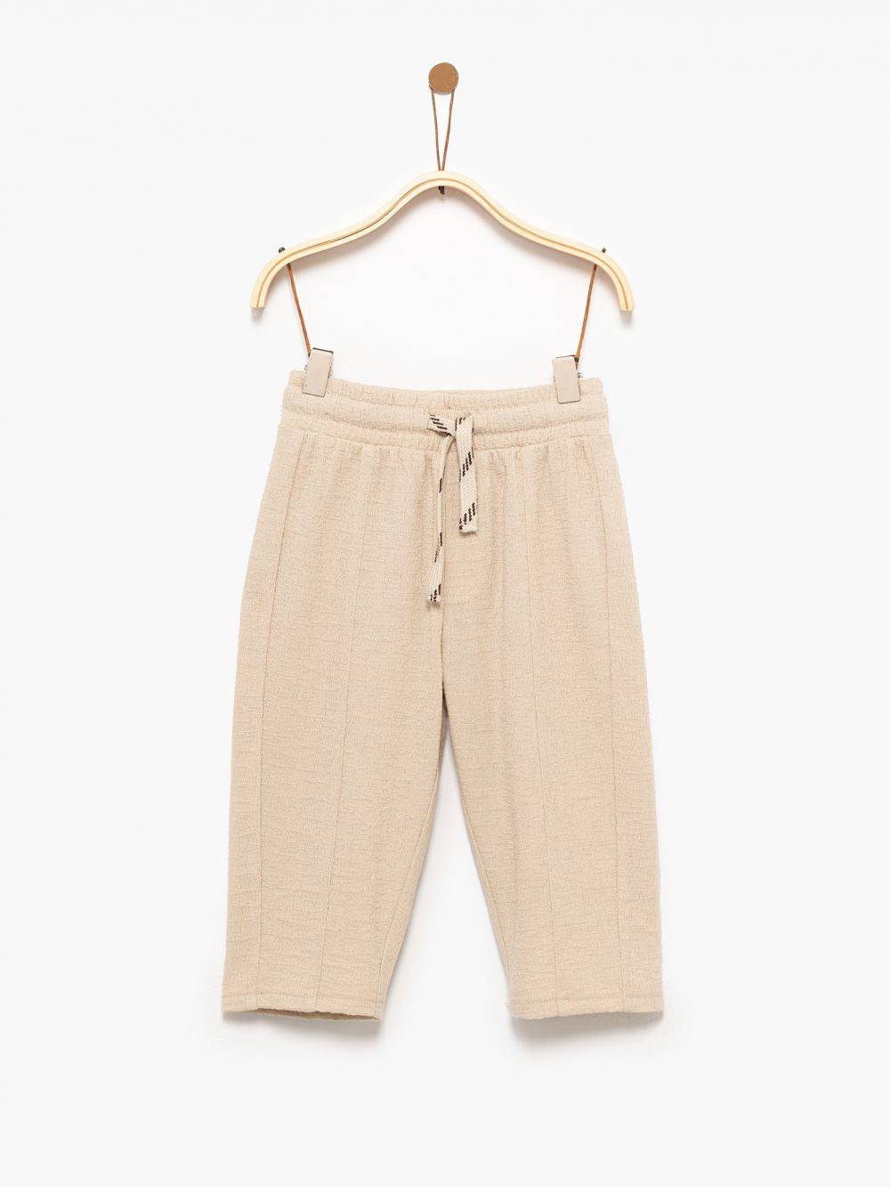 מכנסי טקסטורה ארוכים