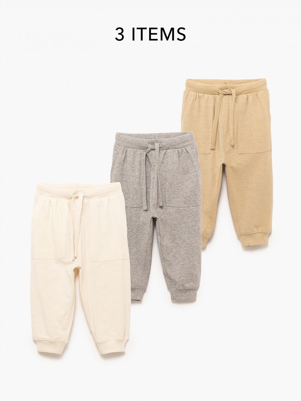 מארז 3 מכנסי ג’וגר 6M-4Y