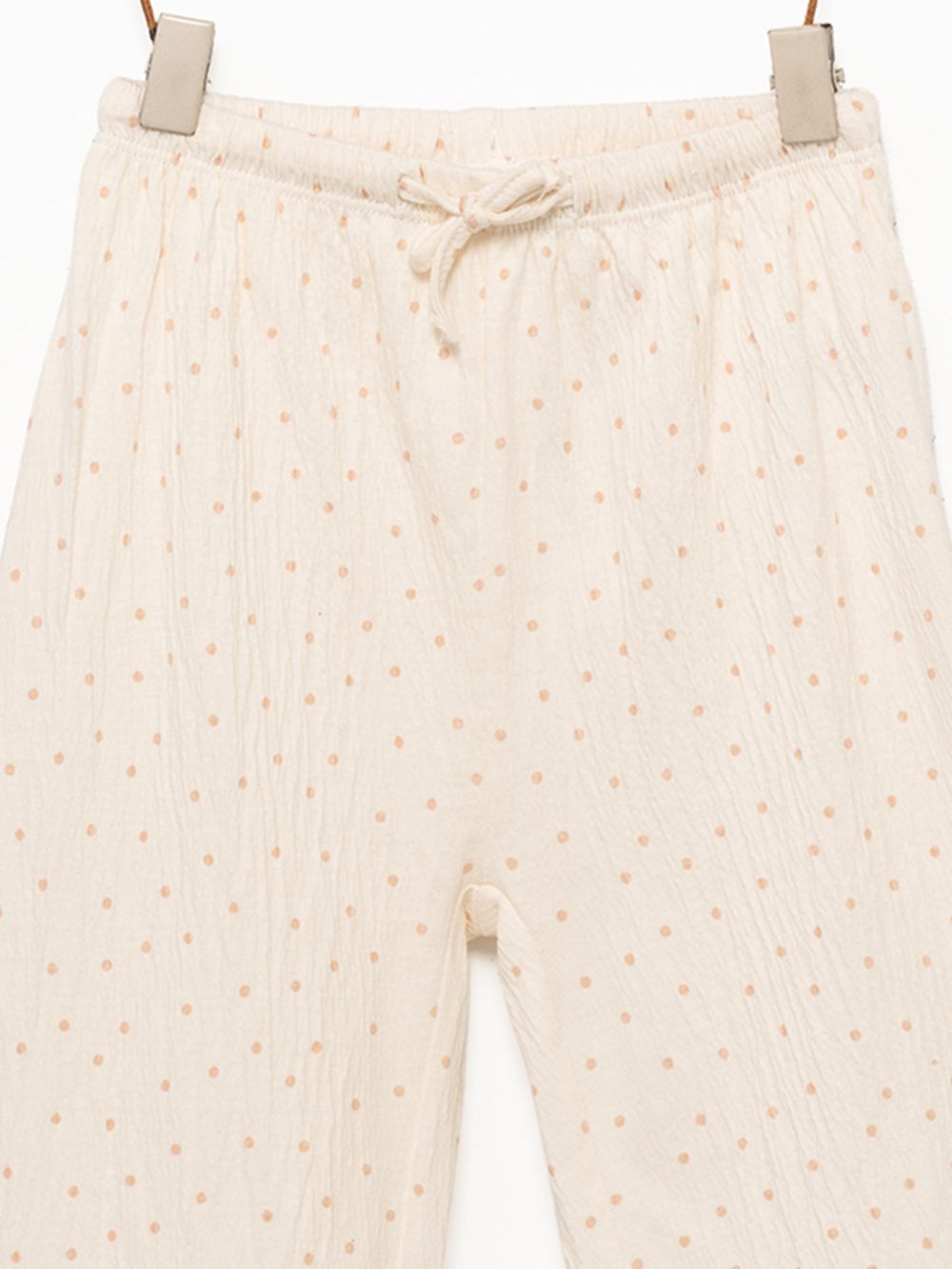 מכנסי טקסטורה מודפסים