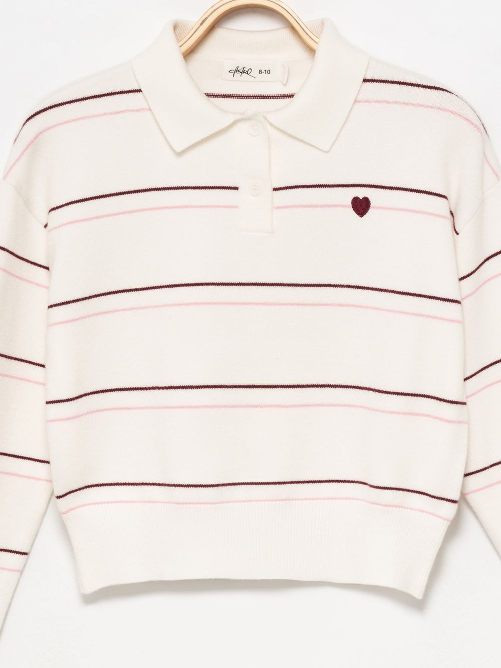 סריג פסים וצאוורון פולו