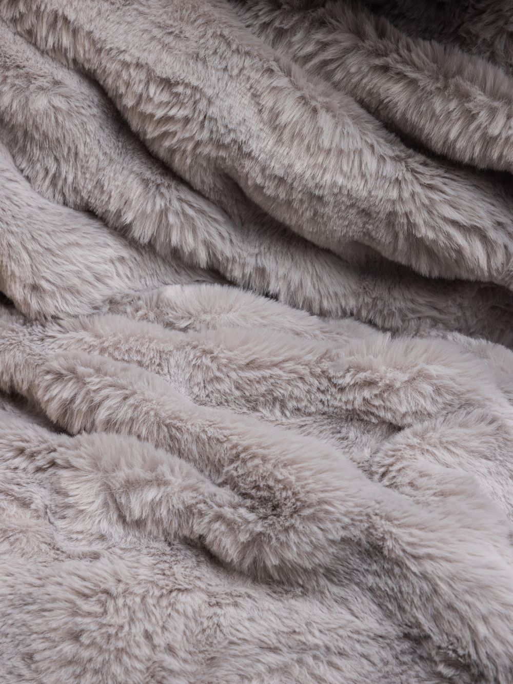 שמיכת פליז מגע פרווה רך