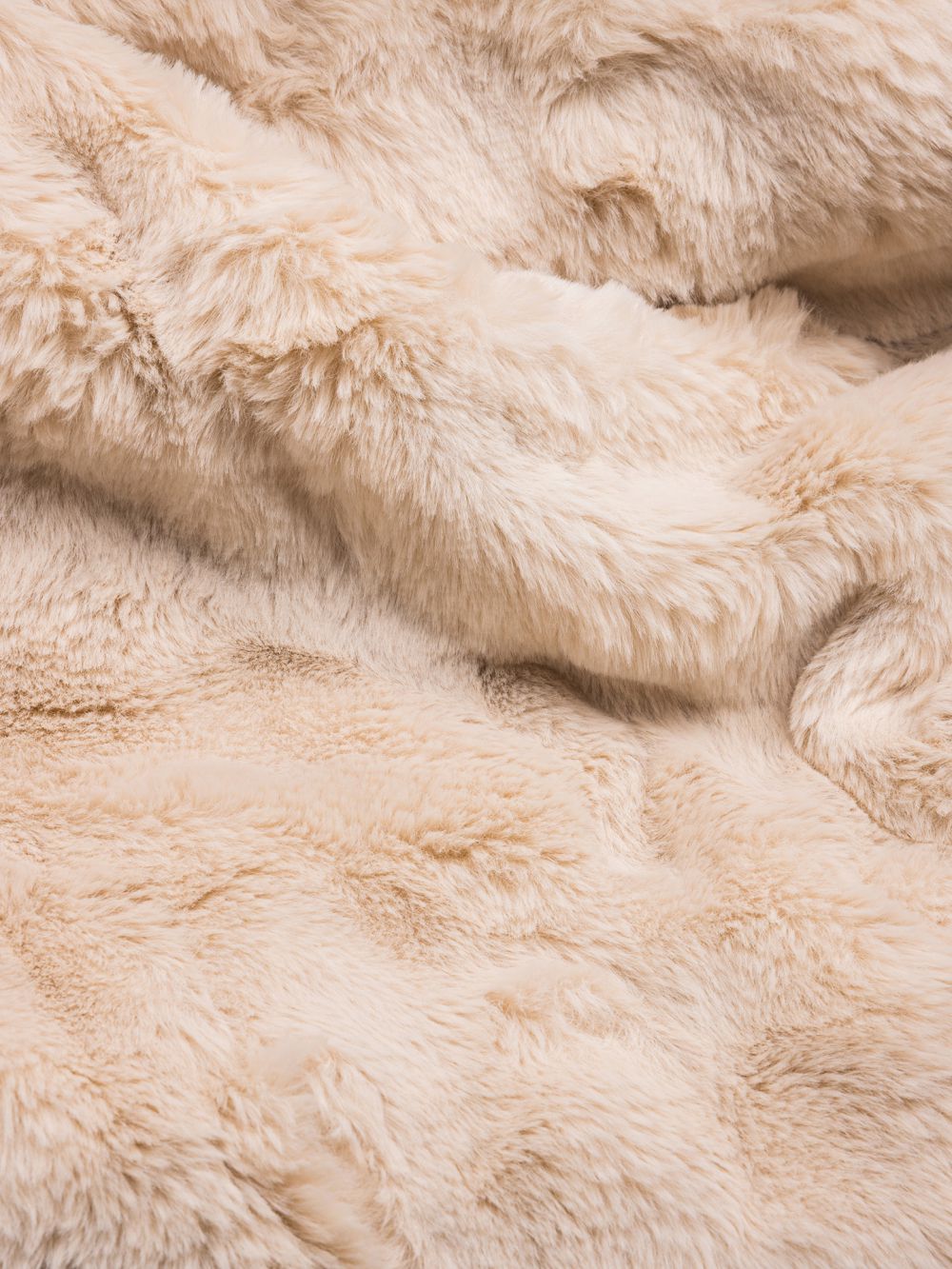 שמיכת פליז מגע פרווה רך