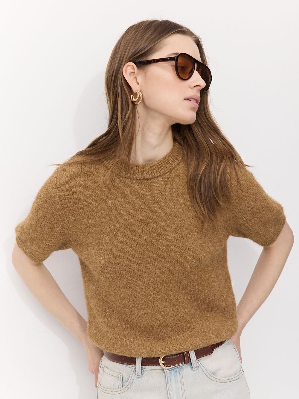 סריג שרוול קצר